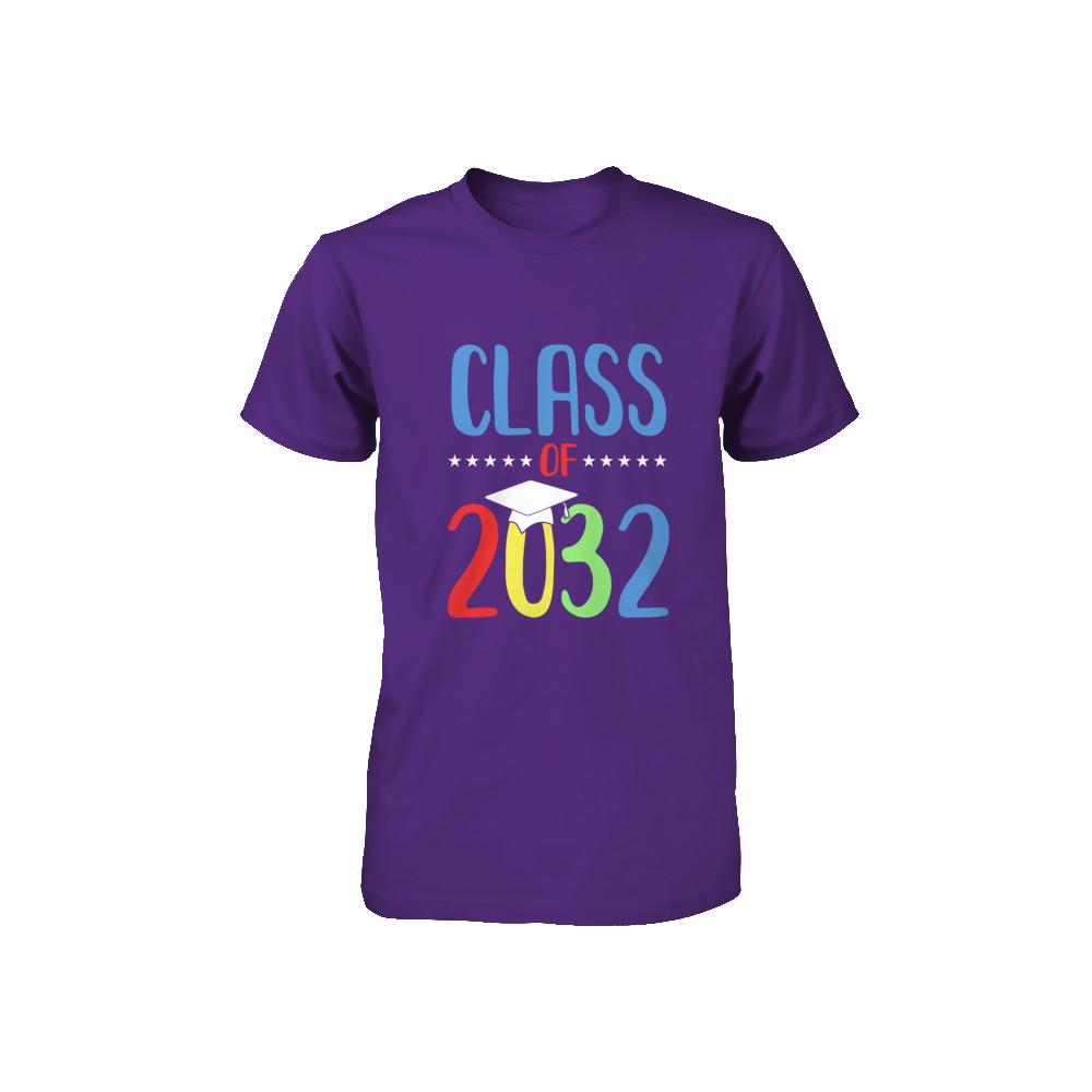Grow With Me First Day Of School Class Of 2032 Youth-Youth Shirt-