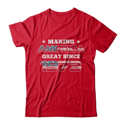 Making America Great Since 1973 48th Birthday-T-Shirt & Hoodie-Premium T-Shirt-Red