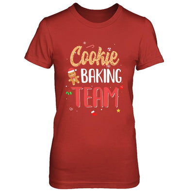 Cookie Baking Team Christmas Baking Team-T-Shirt & Sweatshirt-Women's T-Shirt-Red