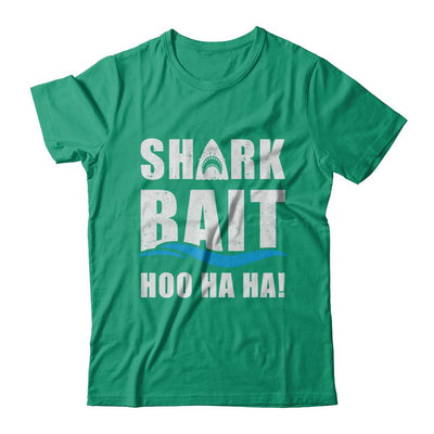 Funny Shark Bait Hoo Ha Ha Shark-T-Shirt & Hoodie-Classic T-Shirt-Kelly Green