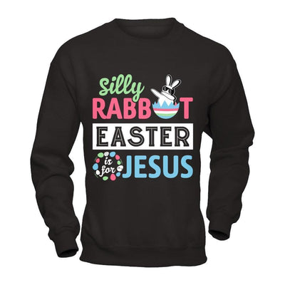 Dabbing Silly Rabbit Easter Is For Jesus-T-Shirt & Hoodie-