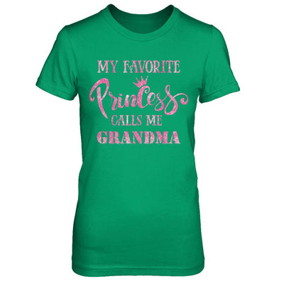 My Favorite Princess Calls Me Grandma-T-Shirt & Hoodie-Women's T-Shirt-Irish Green