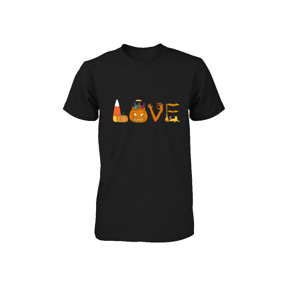 I Love Candy Funny Candy Corn Halloween Gift Youth-Youth Shirt-Toddler T-Shirt-Black