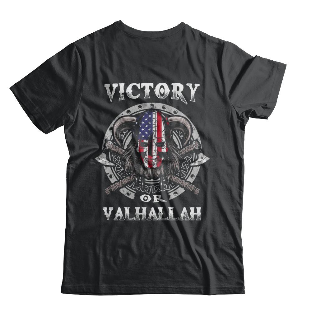 American US Flag Victory or Valhalla Viking