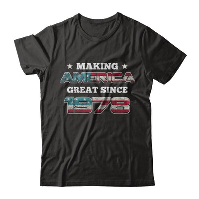 Making America Great Since 1978 43th Birthday-T-Shirt & Hoodie-Premium T-Shirt-Black