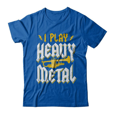 I Play Heavy Metal Trumpet Music Player-T-Shirt & Hoodie-Premium T-Shirt-Royal