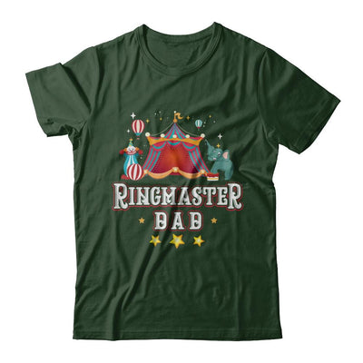 Ringmaster Dad Circus Carnival Children Party-T-Shirt & Hoodie-Classic T-Shirt-Forest Green