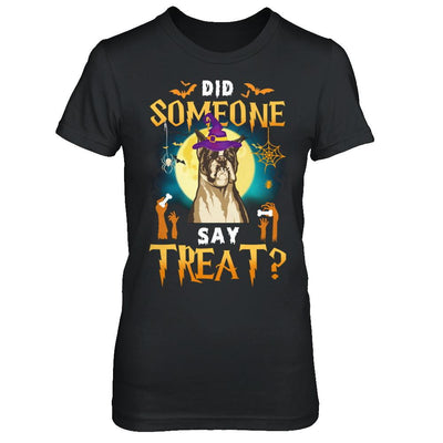 Did Someone Say Treat Boxer Halloween Costume-T-Shirt & Hoodie-Women's T-Shirt-Black