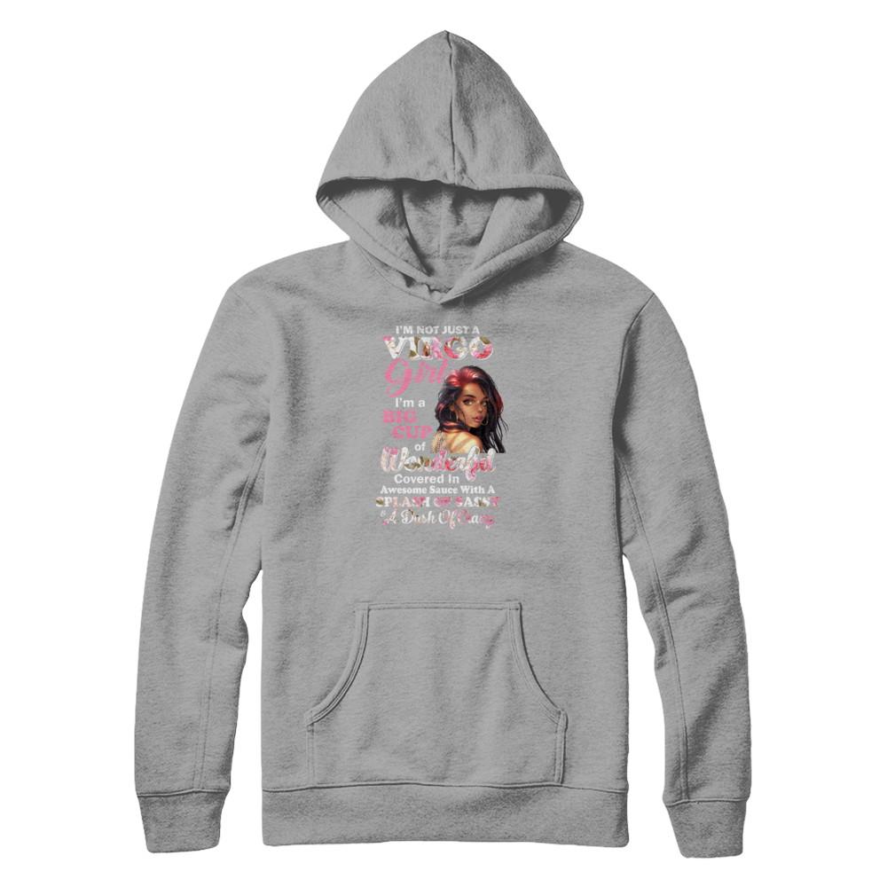 I'm Not Just A Virgo Girl August September Birthday Gifts-T-Shirt & Tank Top-Pullover Hoodie-Light Steel