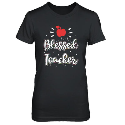 Blessed Teacher Gift-T-Shirt & Hoodie-Women's T-Shirt-Black