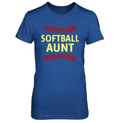 Softball Aunt-T-Shirt & Hoodie-