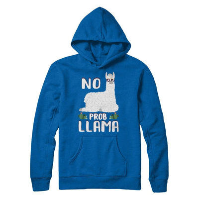 No Prob Llama No Drama Mama Alpaca Llamacorn-T-Shirt & Hoodie-Pullover Hoodie-Royal