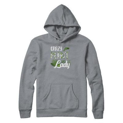 Crazy Plant Lady Funny Gardening Plant Mom Gift-T-Shirt & Tank Top-Pullover Hoodie-Light Steel