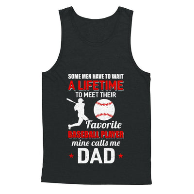 Funny My Favorite Baseball Player Calls Me Dad-T-Shirt & Hoodie-