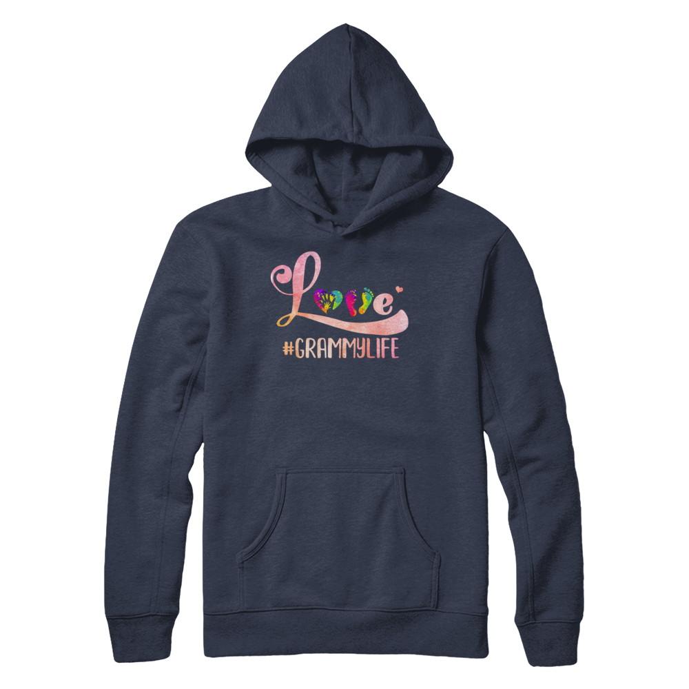 Love Grammylife Grammy-T-Shirt & Hoodie-Pullover Hoodie-Navy