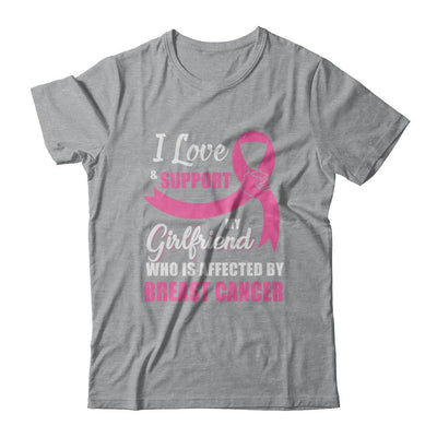 Breast Cancer Awareness Support Pink Girlfriend Boyfriend-T-Shirt & Hoodie-Classic T-Shirt-Sport Grey