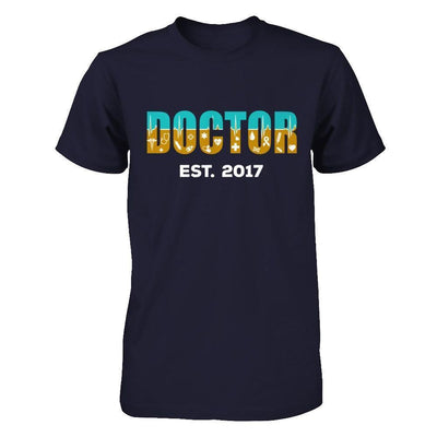 Medical School Graduation Doctor 2017-T-Shirt & Hoodie-Premium T-Shirt-Midnight Navy