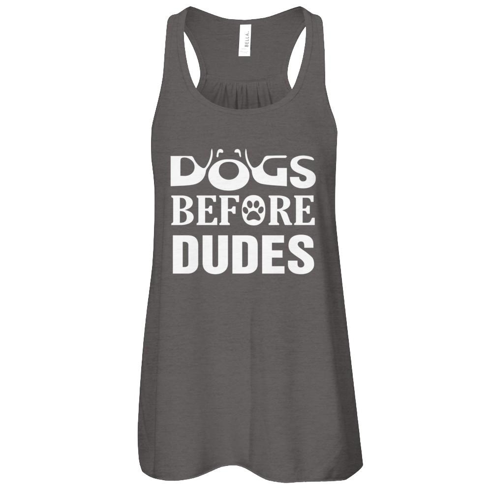 Dogs Before Dudes-T-Shirt & Tank Top-