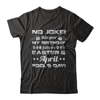Birthday On Easter And April Fools Day-T-Shirt & Hoodie-Premium T-Shirt-Black