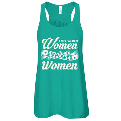 Empowered Women Empower Women-T-Shirt & Tank Top-Women's Flowy Racerback Tank-Kelly