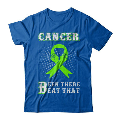 Liver Cancer Been There Beat That Awareness Green Ribbon-T-Shirt & Hoodie-Premium T-Shirt-Royal