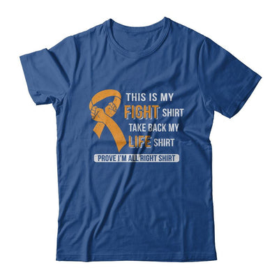 This Is My Fight Multiple Sclerosis Awareness-T-Shirt & Hoodie-Classic T-Shirt-Royal