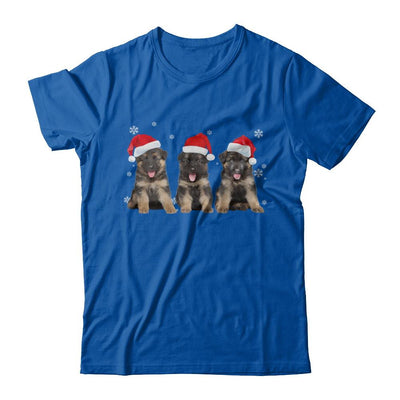 Funny German Shepherd Puppies Christmas Dog Gift-T-Shirt & Hoodie-Premium T-Shirt-Royal