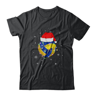 Santa Hat Volleyball Christmas Gifts-T-Shirt & Sweatshirt-Classic T-Shirt-Black
