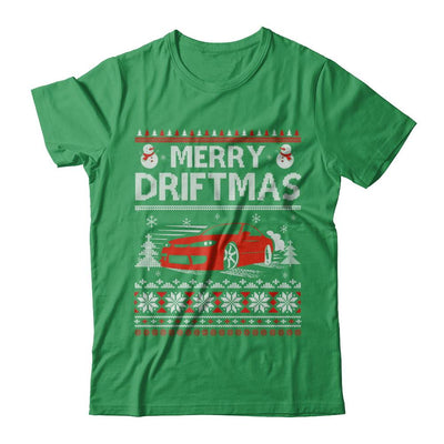 Merry Drifting Car Enthusiasts Sweater-T-Shirt & Sweatshirt-Premium T-Shirt-Kelly Green