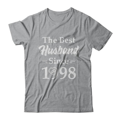 23th Married Together Anniversary Since 1998 Wife Husband-T-Shirt & Hoodie-Classic T-Shirt-Sport Grey