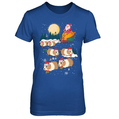 Funny Christmas Guinea Pig Reindeer Lover Santa Gift-T-Shirt & Sweatshirt-Women's T-Shirt-Royal
