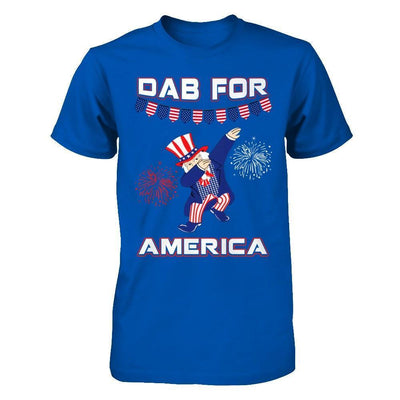 Funny Dabbing Uncle Independence Day 4Th Of July-T-Shirt & Hoodie-Premium T-Shirt-Royal