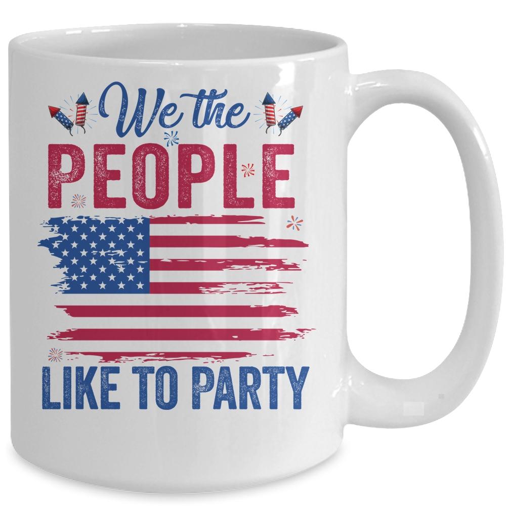 4Th Of July For Men Women Party Patriotic American Mug-Coffee Mug-