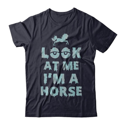 Look At Me I'm A Horse Halloween Costume-T-Shirt & Hoodie-Premium T-Shirt-Midnight Navy