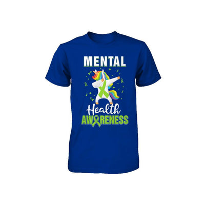 Inspirational Mental Health Awareness Unicorn Support Youth-Youth Shirt-