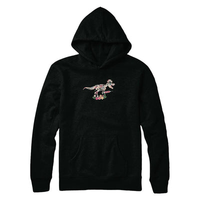 Nursing Nurse Saurus Dinosaur T-Rex-T-Shirt & Tank Top-Pullover Hoodie-Black