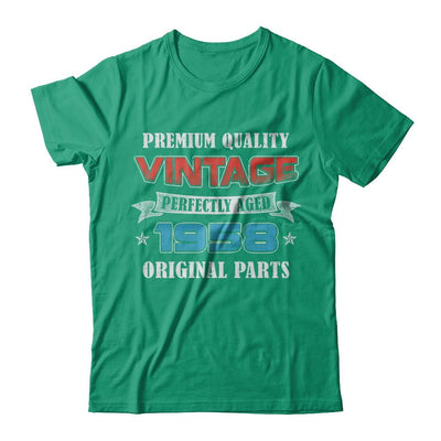 Vintage Premium Prefectly Aged 1958 63th Birthday Gift-T-Shirt & Hoodie-Classic T-Shirt-Kelly Green