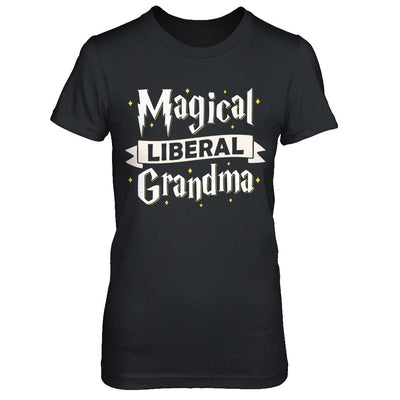 Magical Liberal Grandma-T-Shirt & Hoodie-Women's T-Shirt-Black