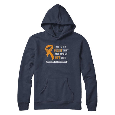 This Is My Fight Multiple Sclerosis Awareness-T-Shirt & Hoodie-Pullover Hoodie-Navy