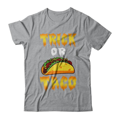 Halloween Trick Or Tacos Halloween Trick Or Treat-T-Shirt & Hoodie-Classic T-Shirt-Sport Grey