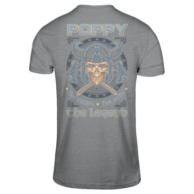 Poppy The Viking The Myth The Legend-T-Shirt & Hoodie-Classic T-Shirt-Sport Grey