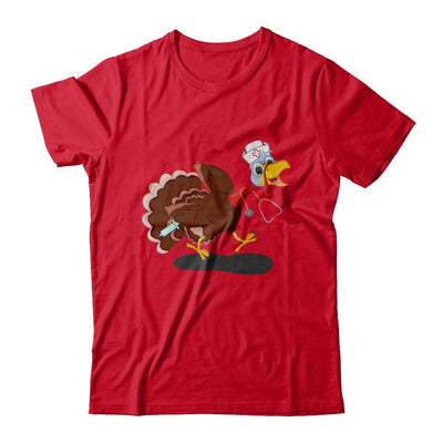 Nurse Turkey Funny Thanksgiving Day-T-Shirt & Hoodie-Premium T-Shirt-Red