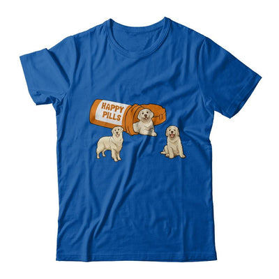 Retrievers Labrador Golden Happy Pills-T-Shirt & Hoodie-Premium T-Shirt-Royal