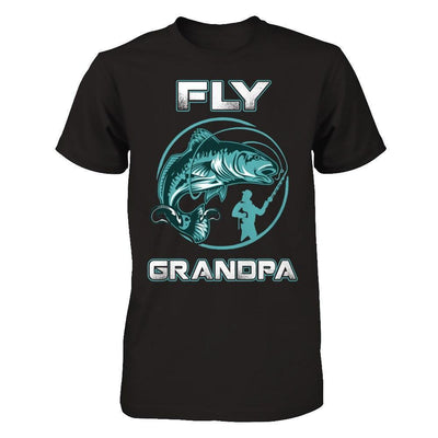 Fly Fishing Grandpa-T-Shirt & Hoodie-Classic T-Shirt-Black