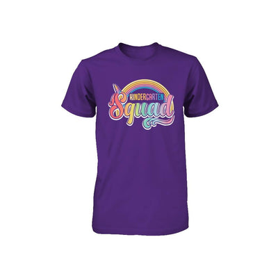 Kindergarten Squad Cute Rainbow Unicorn Back To School Youth-Youth Shirt-