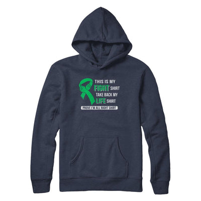 This Is My Fight Kidney Disease Liver Cancer Awareness-T-Shirt & Hoodie-Pullover Hoodie-Navy