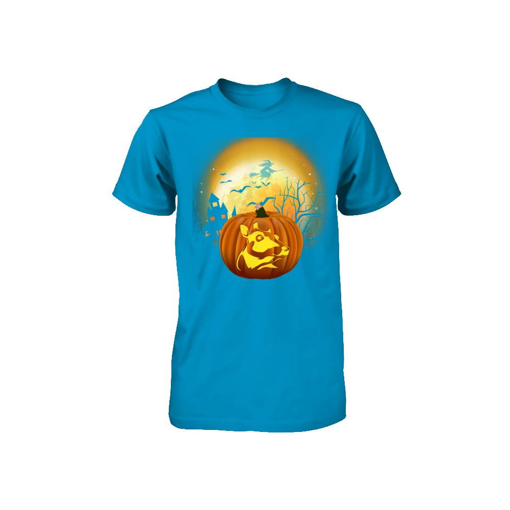 Pumpkin Cow Halloween Human Costume Youth-Youth Shirt-