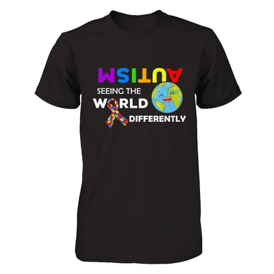 Autism Seeing The World Differently-T-Shirt & Hoodie-Premium T-Shirt-Black