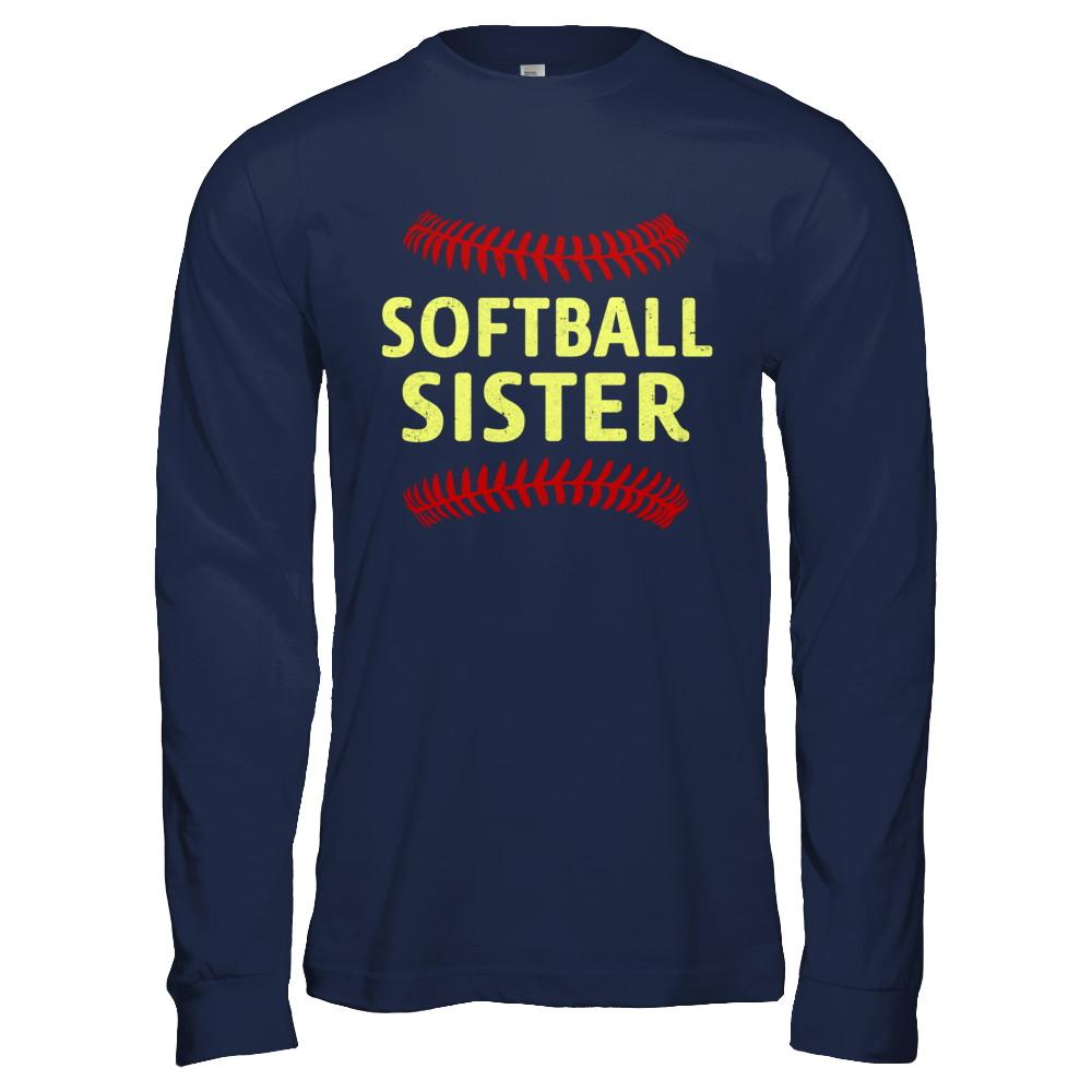 Softball Sister-T-Shirt & Hoodie-