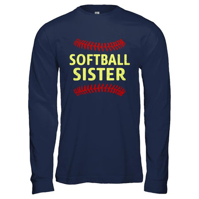 Softball Sister-T-Shirt & Hoodie-